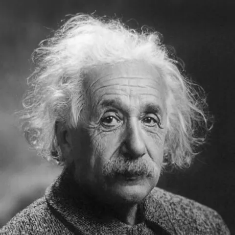 Retrato de Albert Einstein