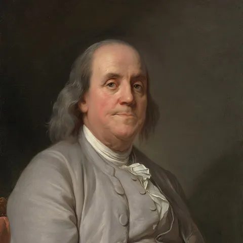 Retrato de Benjamin Franklin
